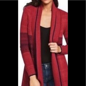 CAbi 897 Joy Open Front Cardigan size small